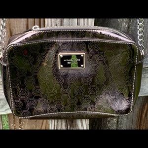 Metallic silver Micheal Kors bag